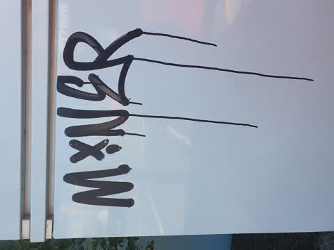 Graffiti, a report photo