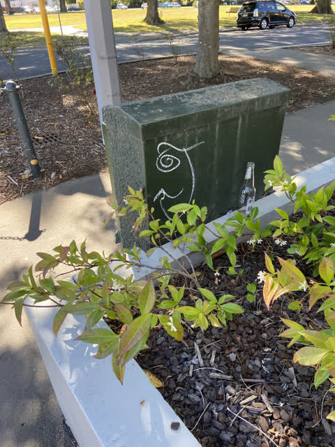 Graffiti, a report photo
