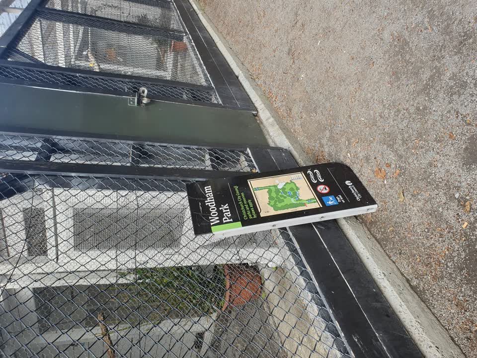 The photograph attached to this parks report