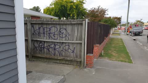 Graffiti, a report photo