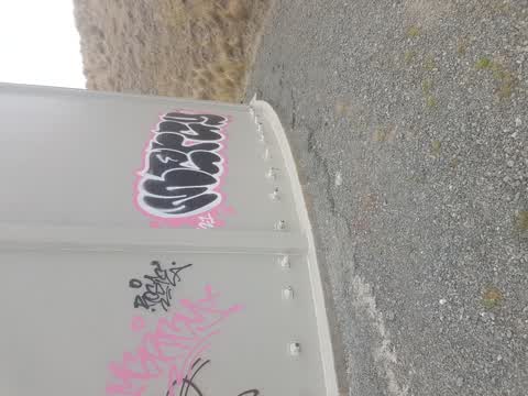 Graffiti, a report photo