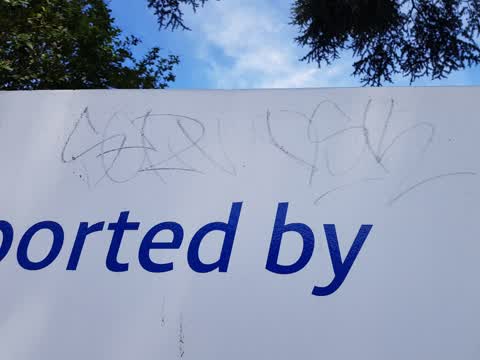 Graffiti, a report photo