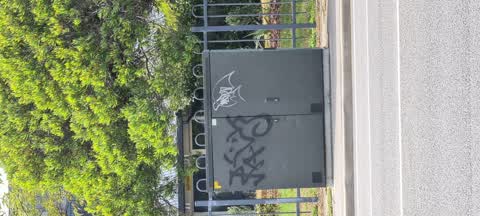Graffiti, a report photo