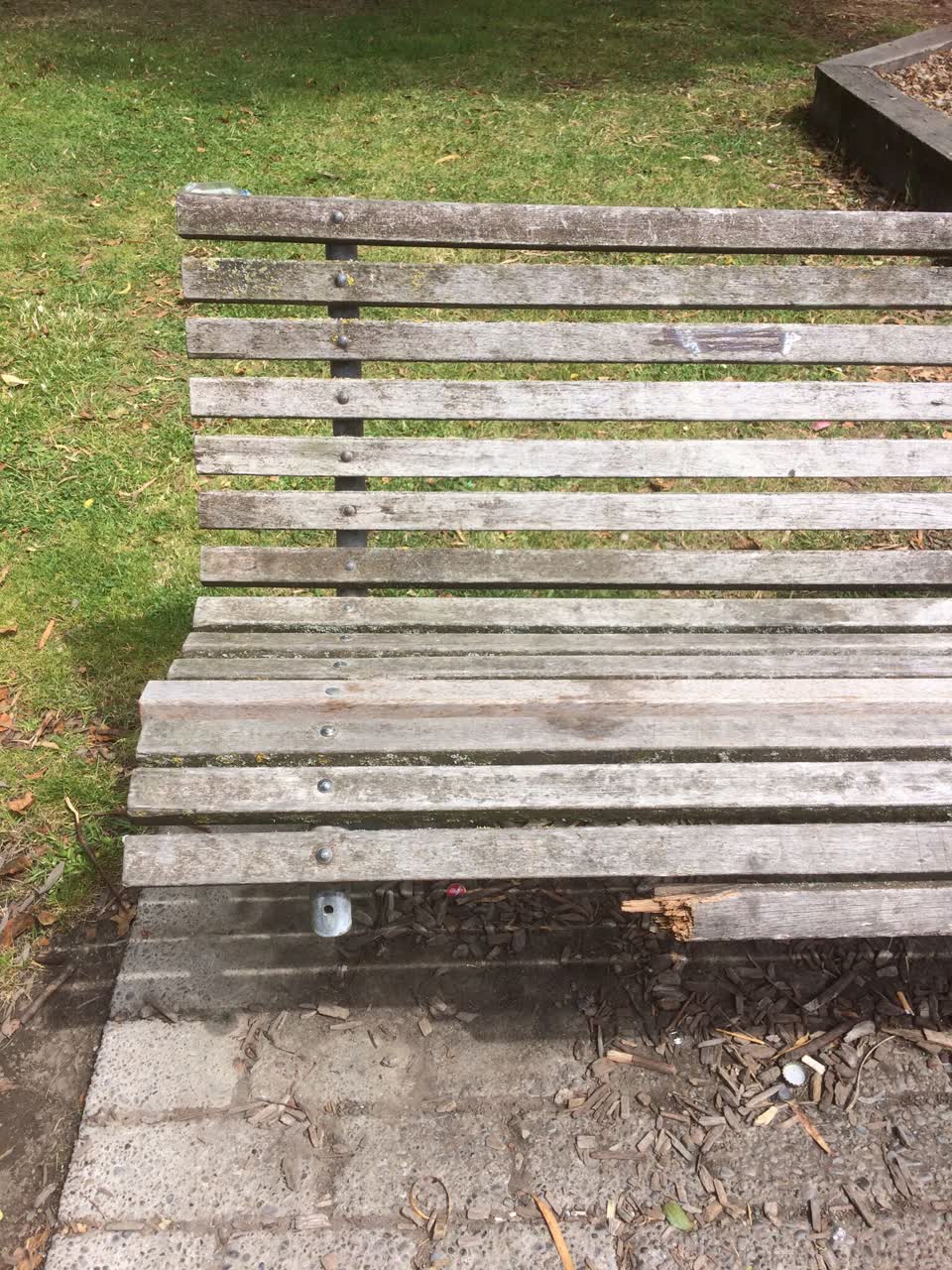 The photograph attached to this parks report