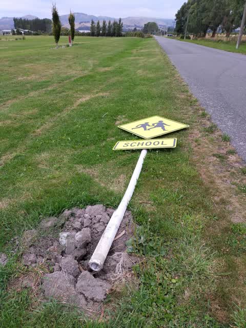 Roading/Streets, a report photo