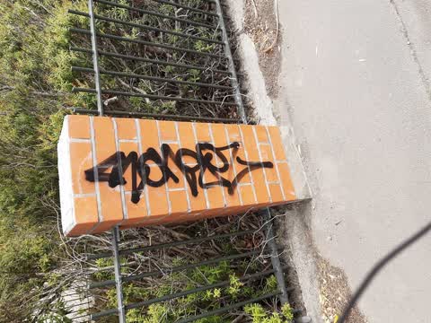 Graffiti — a report photo