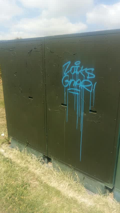 Graffiti, a report photo