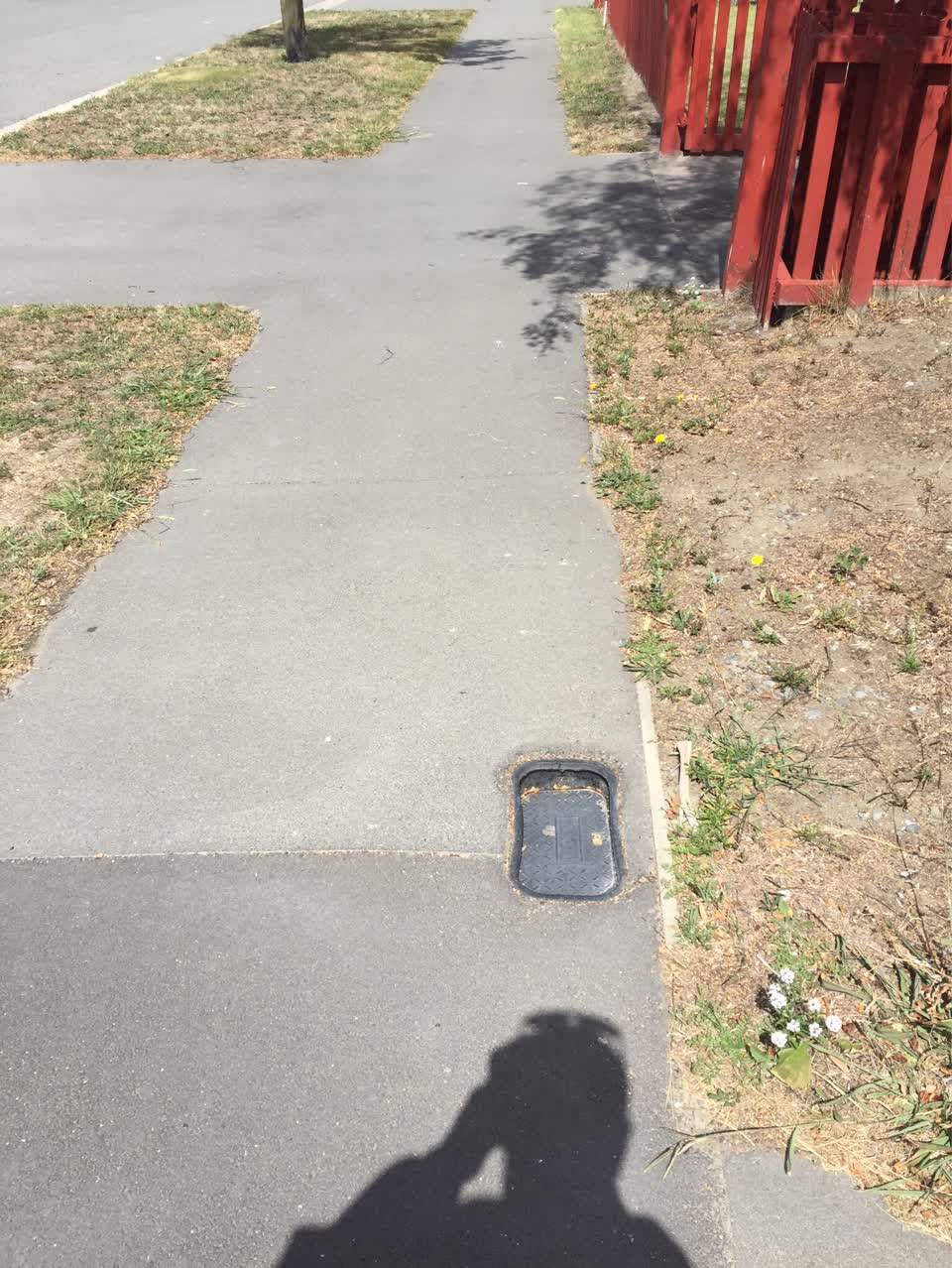 The photograph attached to this water supply report