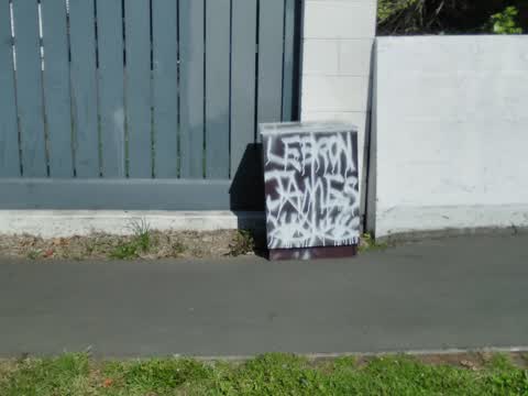 Graffiti, a report photo