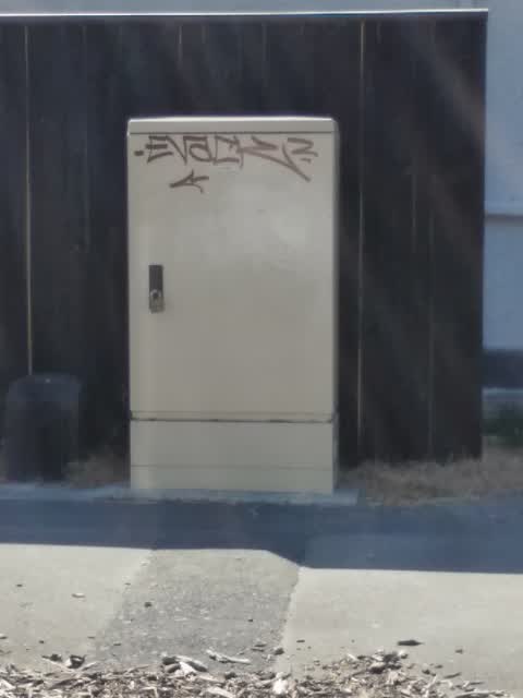 Graffiti, a report photo