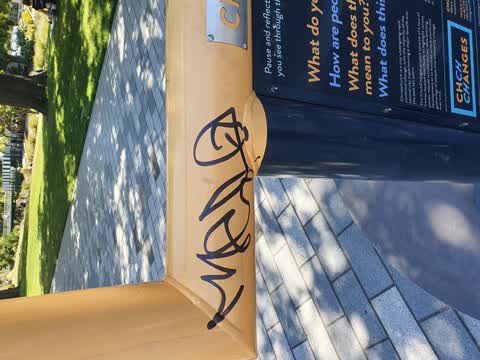 Graffiti — a report photo