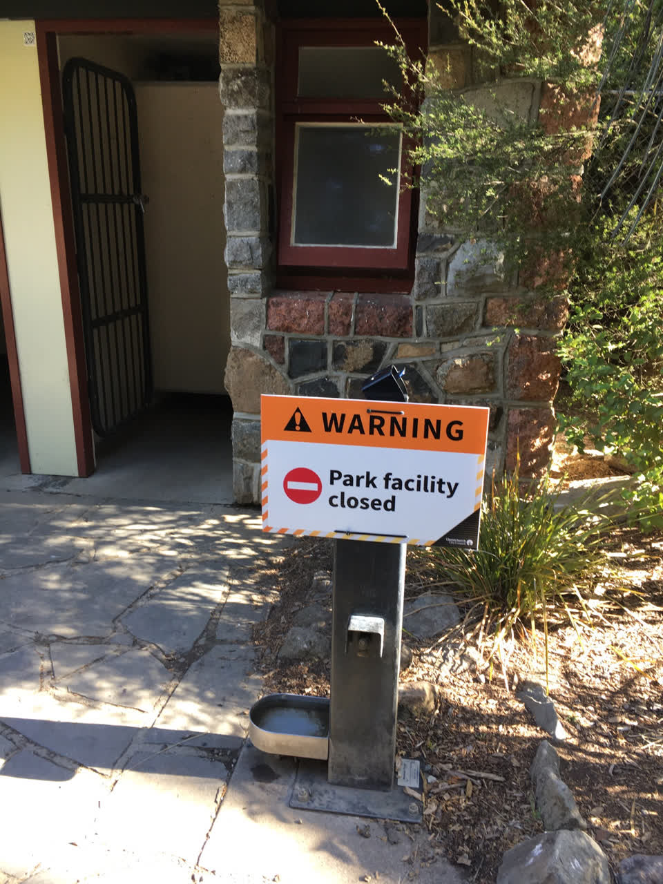 The photograph attached to this parks report