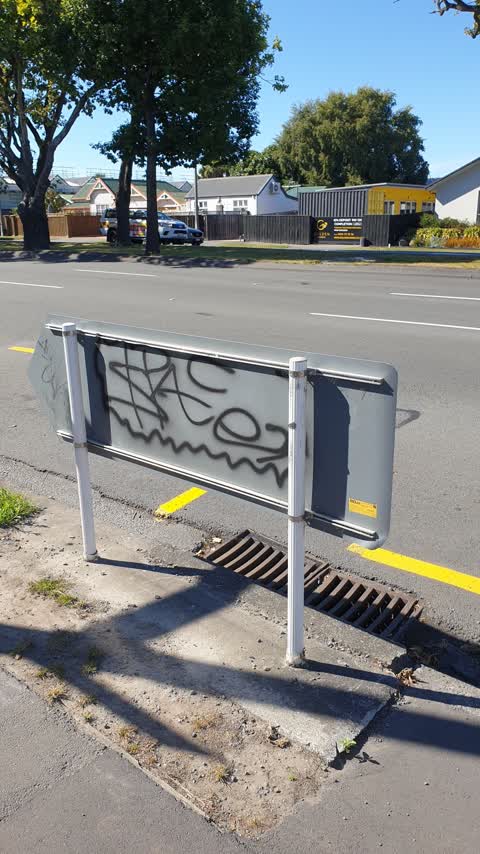 Graffiti, a report photo