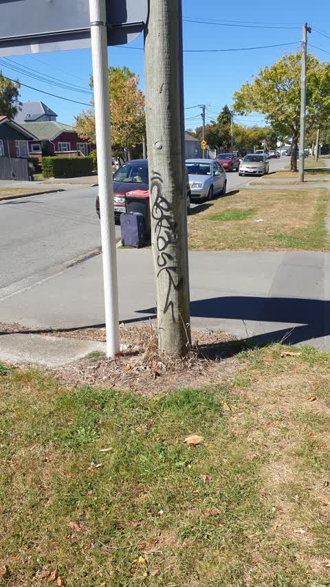 Graffiti, a report photo