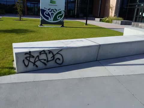 Graffiti, a report photo
