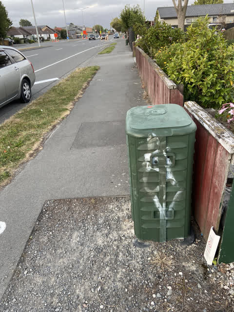 Graffiti, a report photo