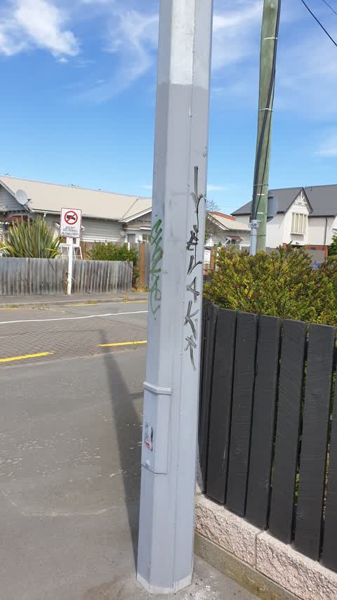 Graffiti, a report photo