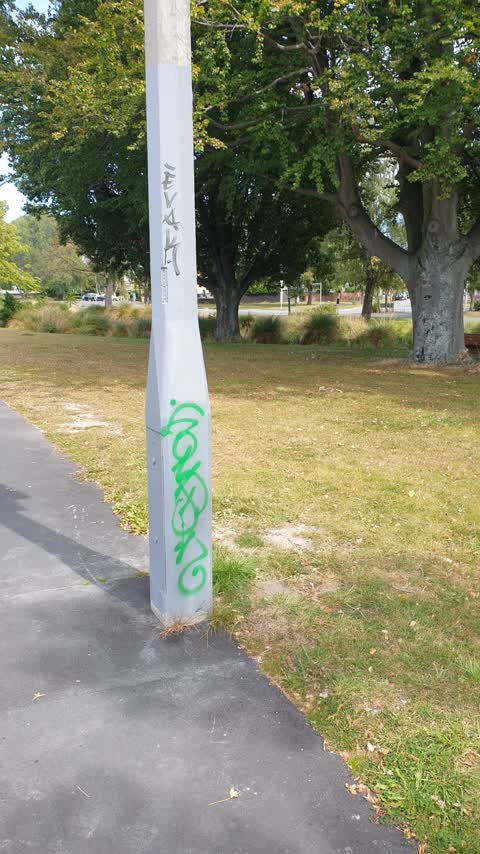 Graffiti, a report photo