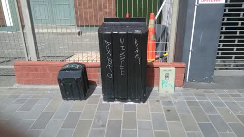 Graffiti, a report photo