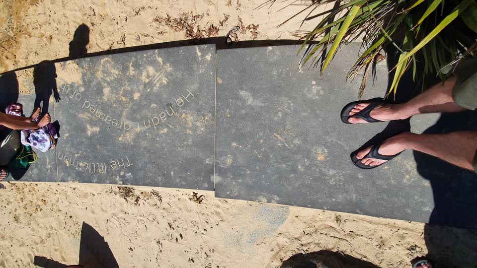 The photograph attached to this parks report
