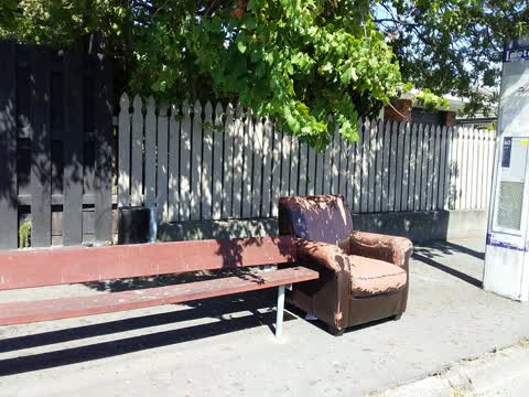 Rubbish/Recycling, a report photo