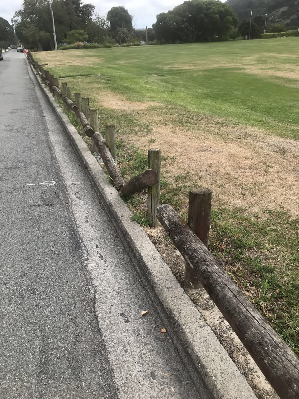 The photograph attached to this parks report