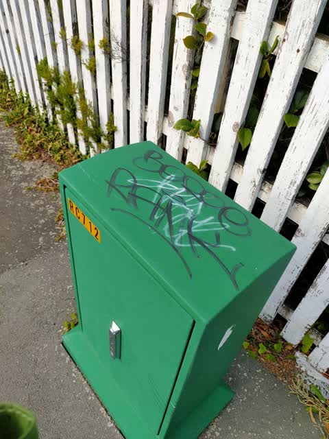 Graffiti, a report photo