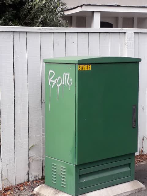 Graffiti, a report photo