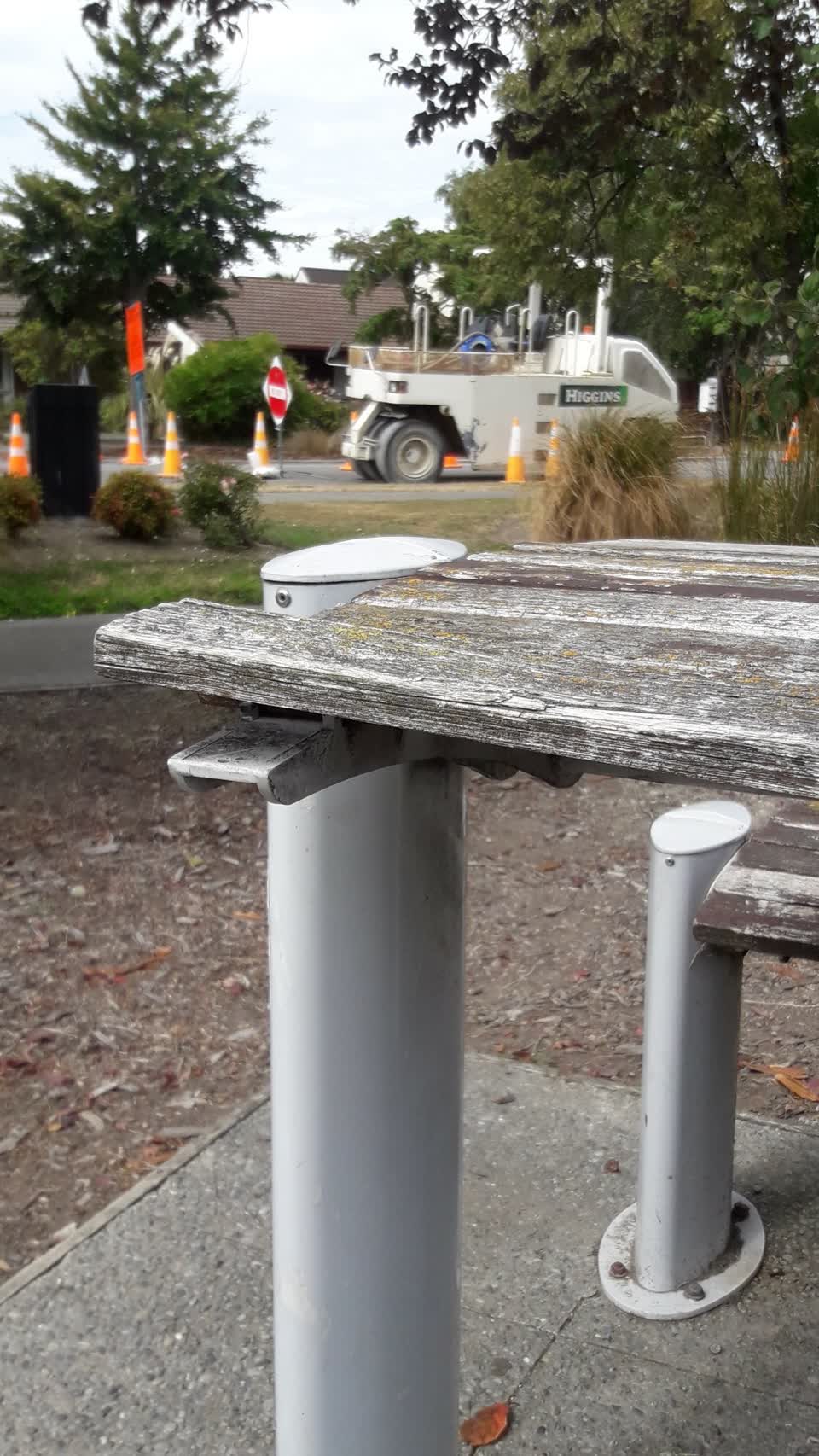 The photograph attached to this parks report