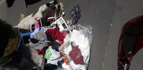 Rubbish/Recycling, a report photo