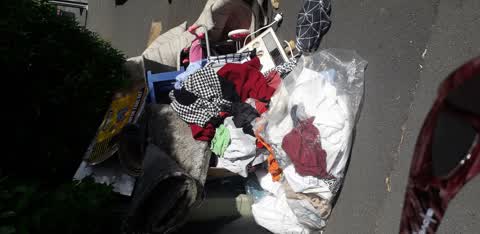 Rubbish/Recycling, a report photo