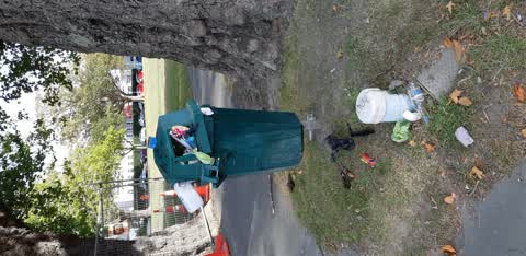 Rubbish/Recycling, a report photo