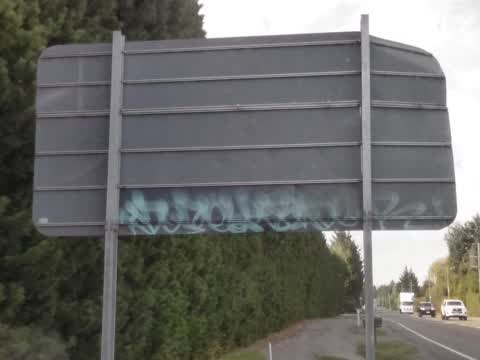 Graffiti, a report photo