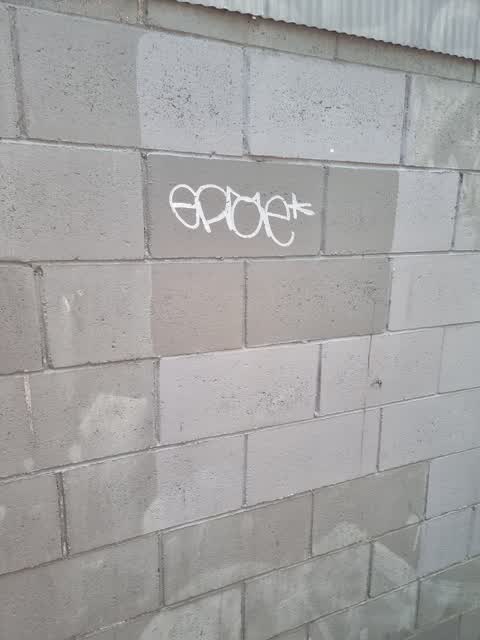 Graffiti, a report photo