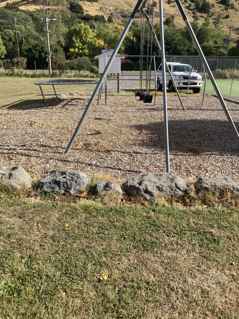 The photograph attached to this parks report
