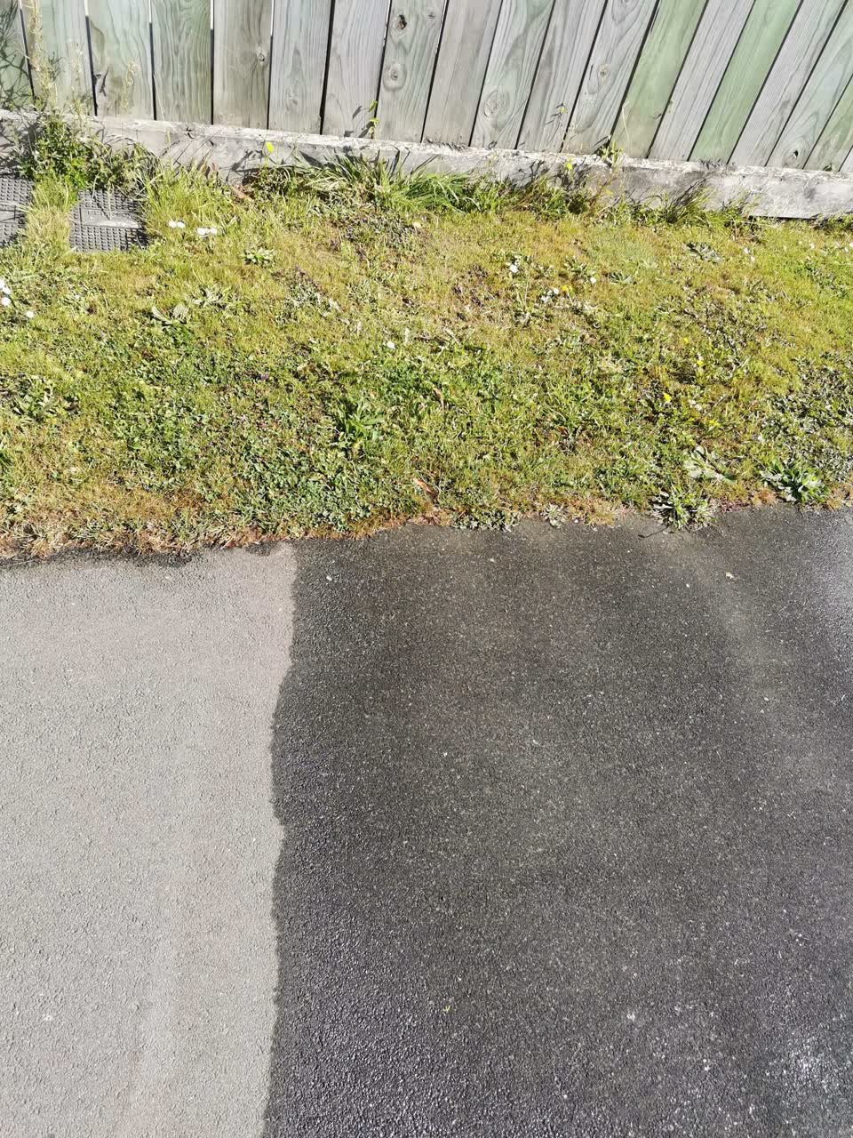 The photograph attached to this water leak report
