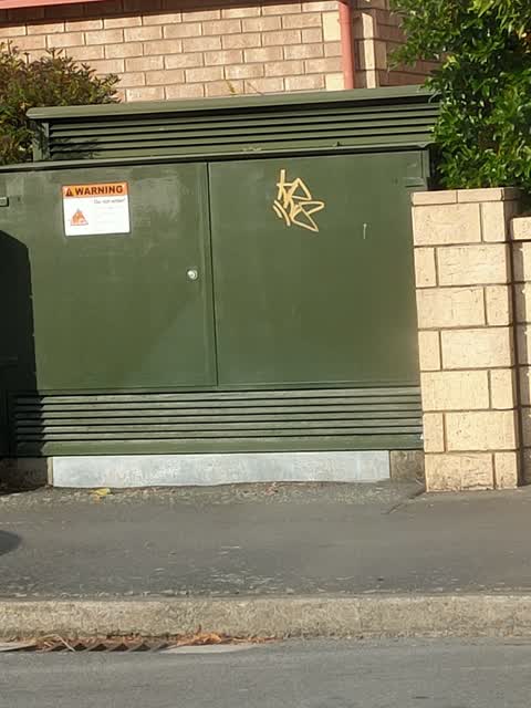 Graffiti, a report photo