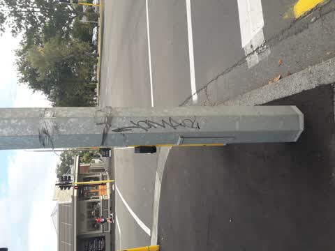 Graffiti, a report photo