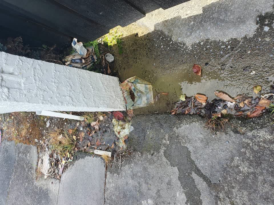 The photograph attached to this water supply report