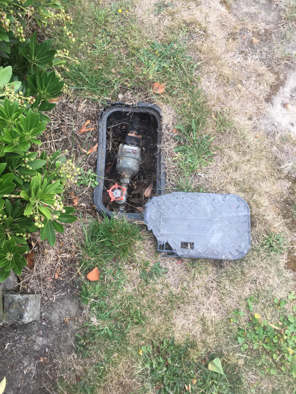 The photograph attached to this wastewater/stormwater report