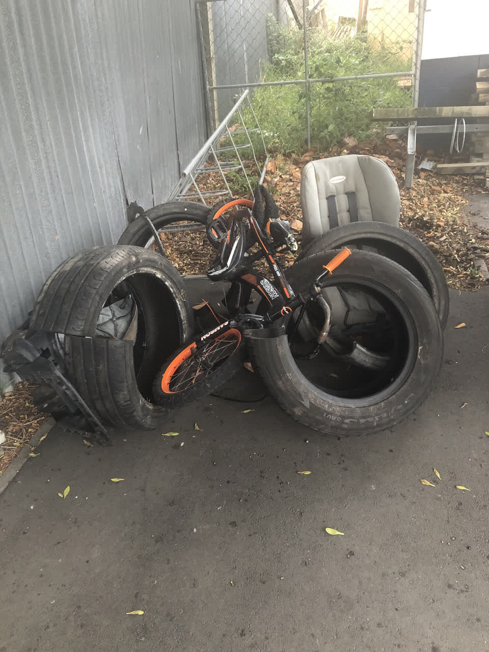 The photograph attached to this parks report