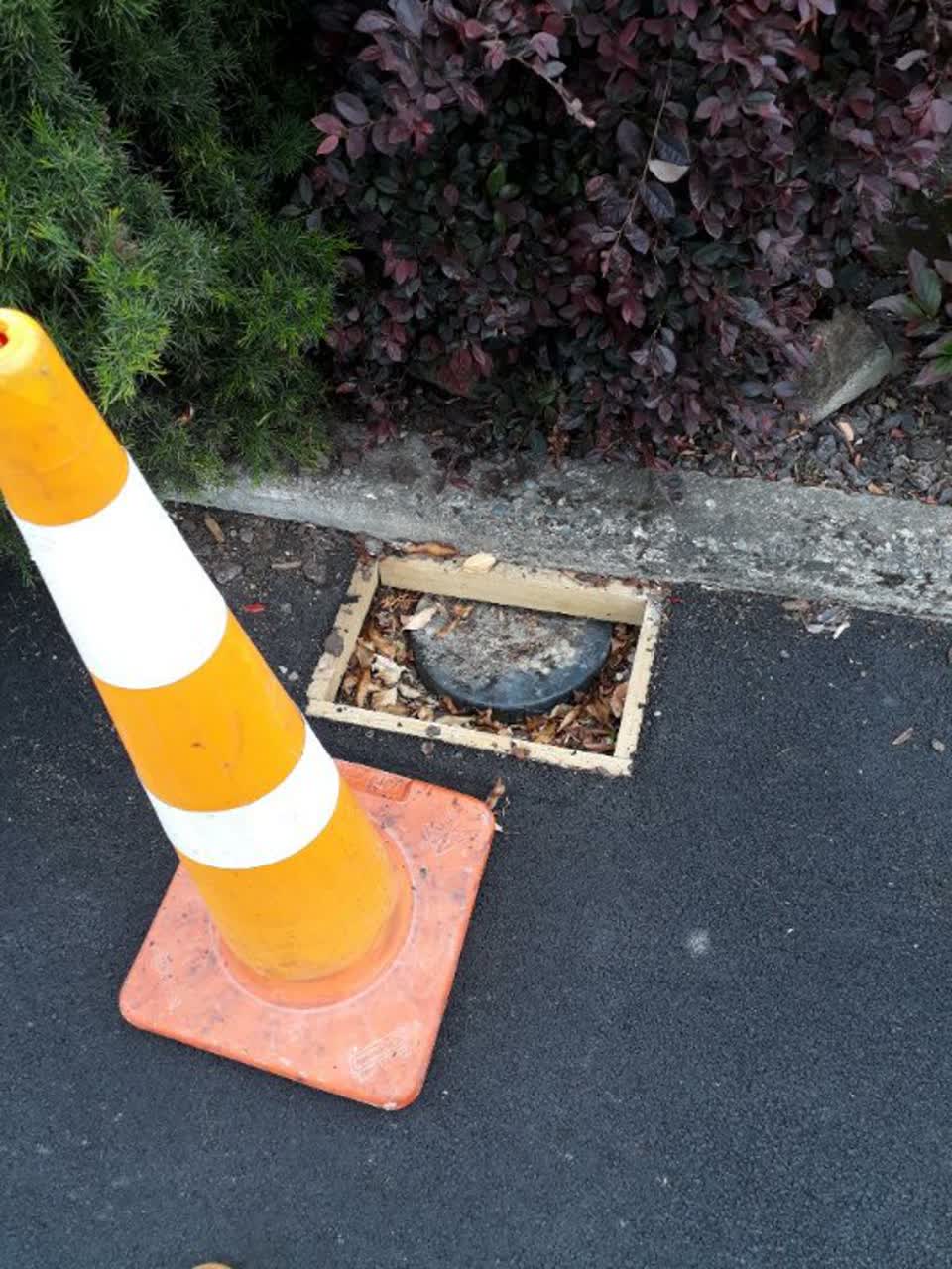 The photograph attached to this water supply report