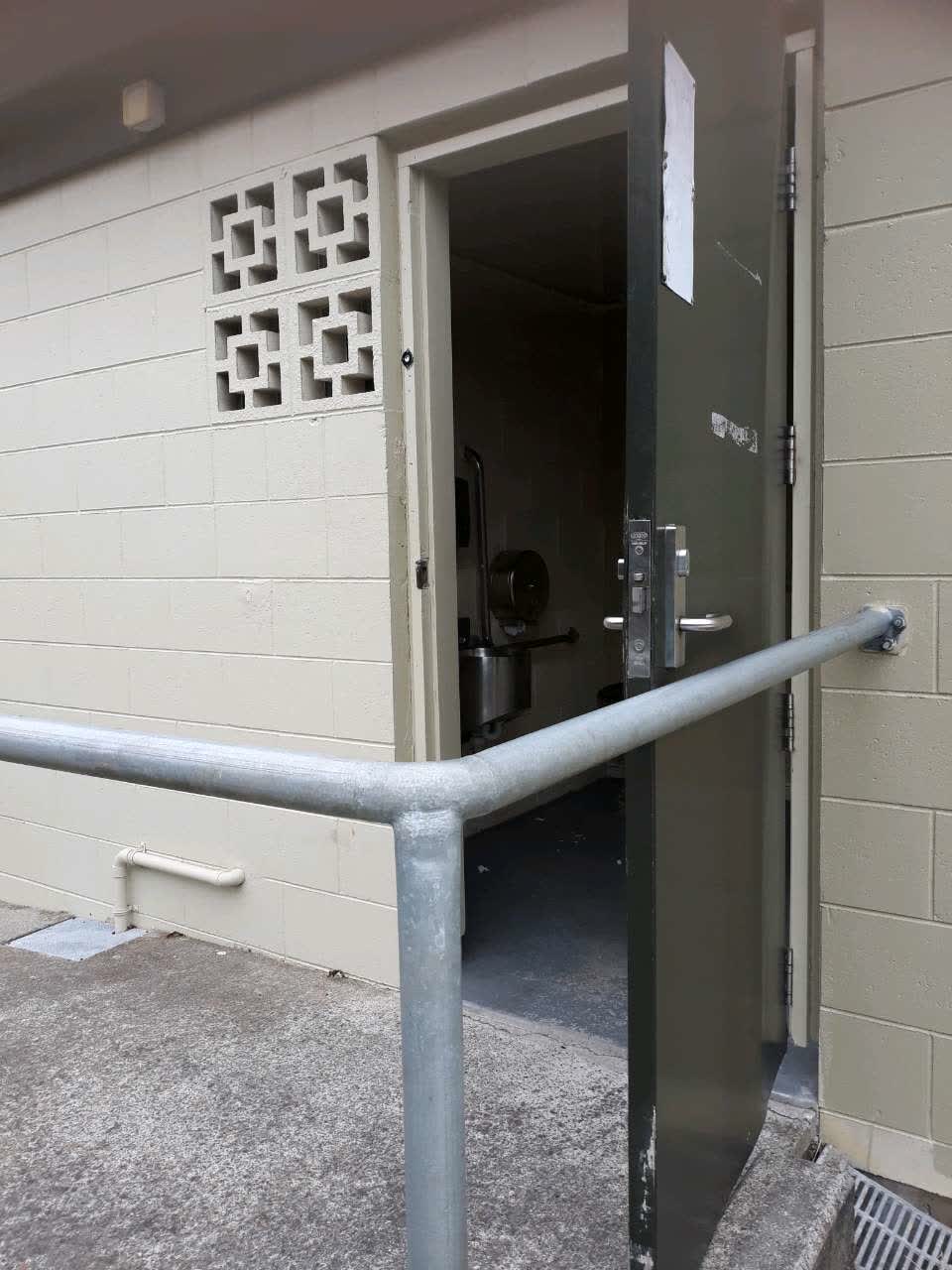The photograph attached to this water leak report