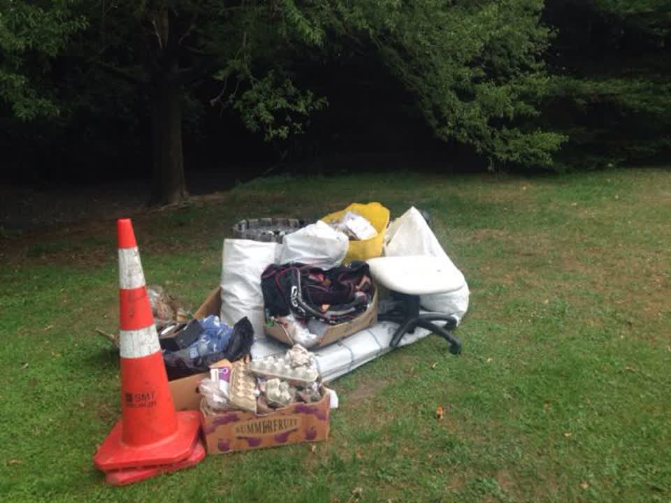 The photograph attached to this parks report