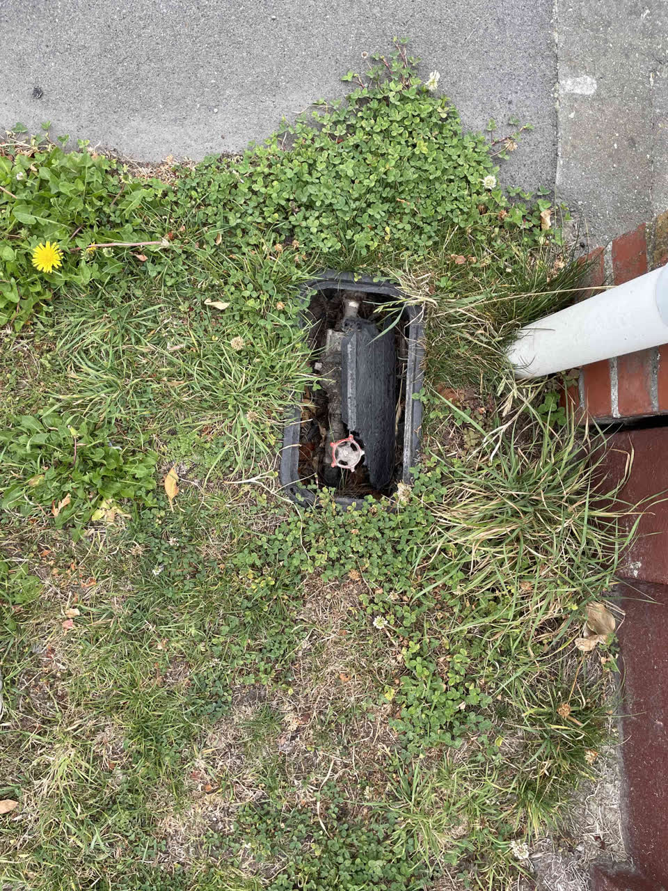 The photograph attached to this water supply report