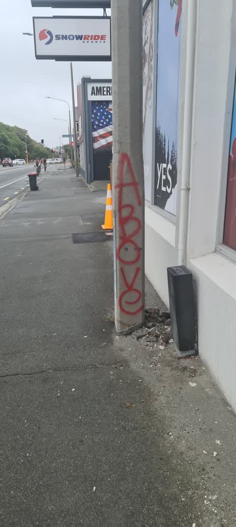 Graffiti, a report photo