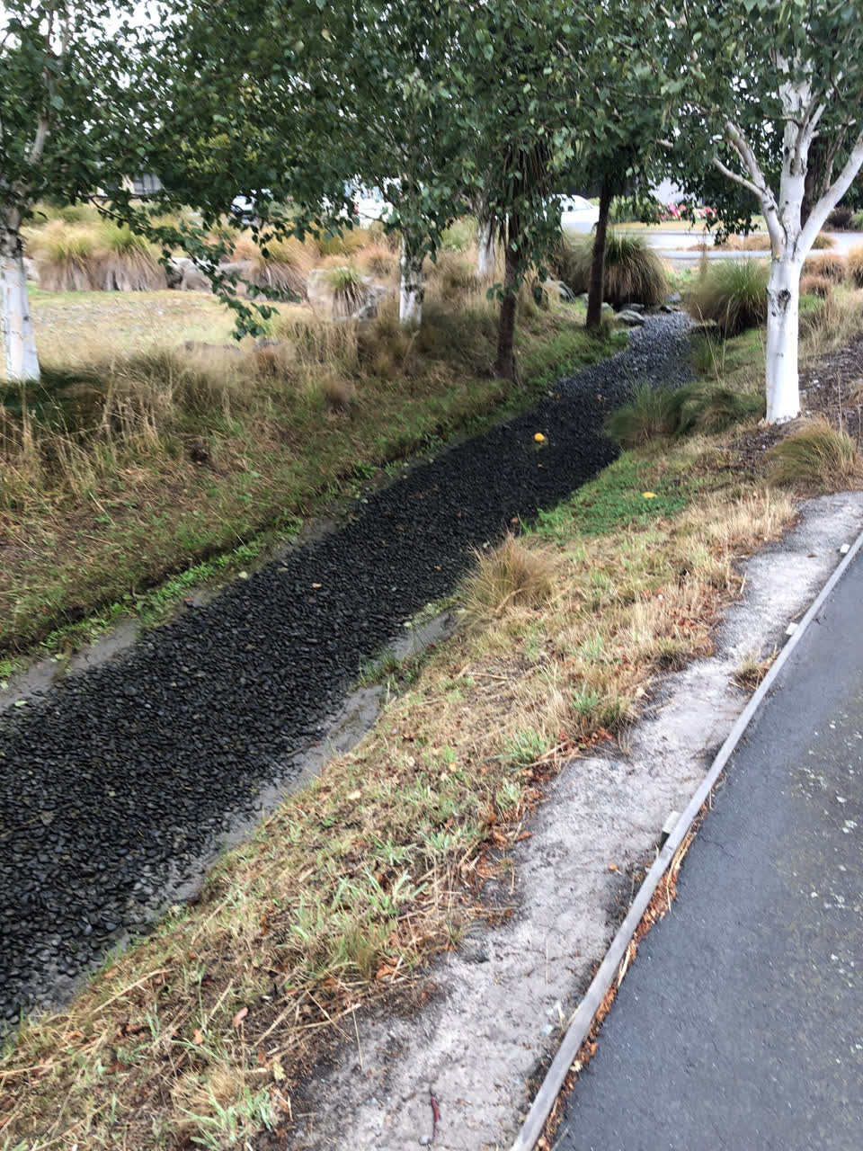 The photograph attached to this water supply report