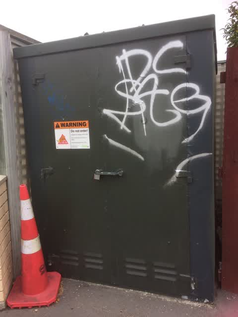 Graffiti, a report photo