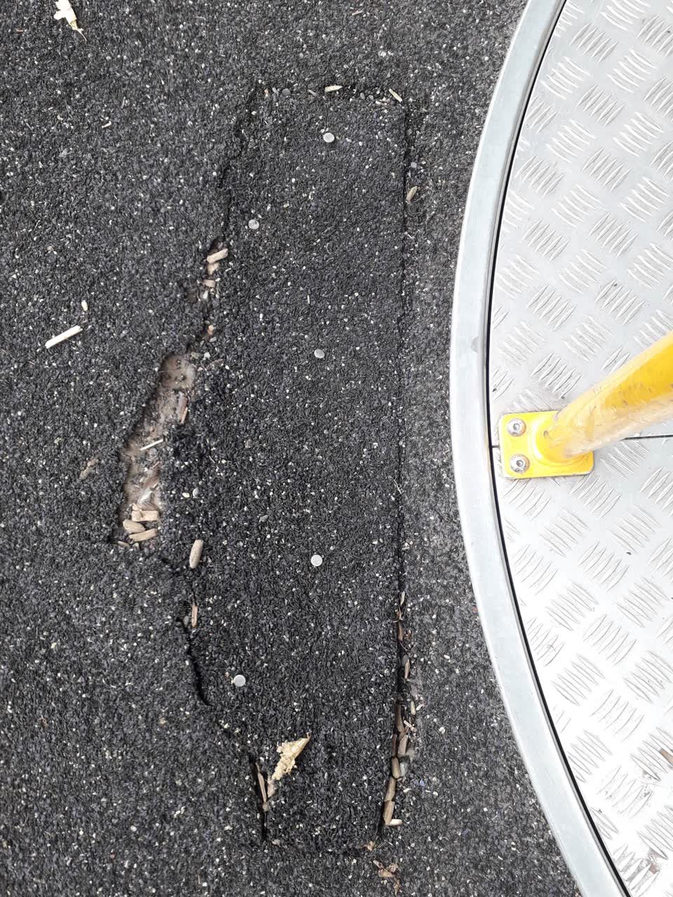 The photograph attached to this parks report