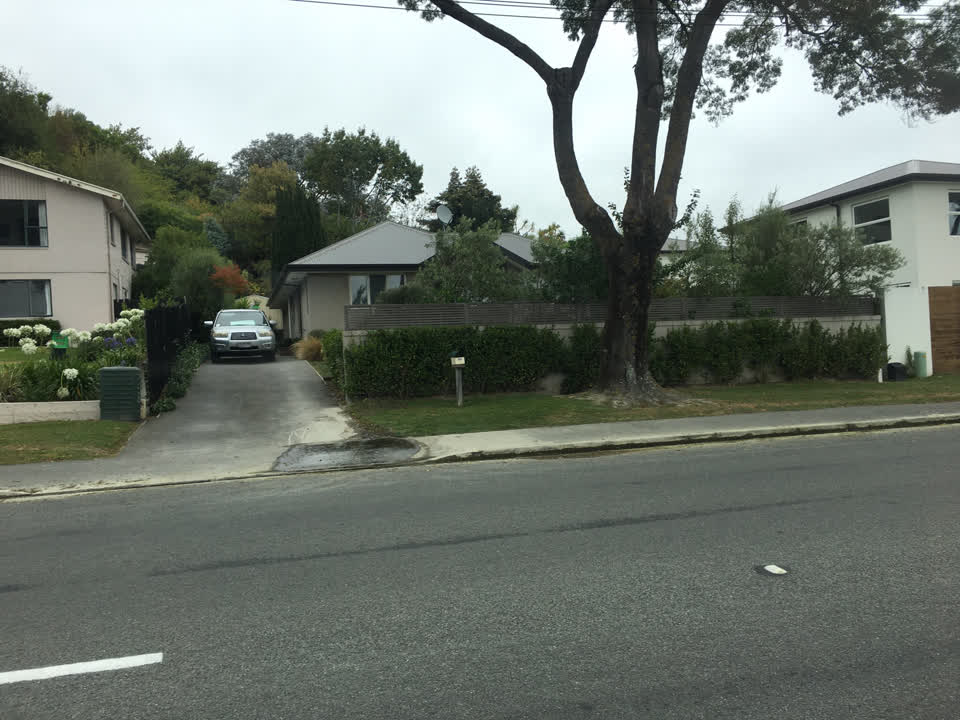 The photograph attached to this water leak report
